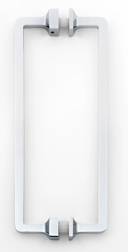 Alno G950-8-PC: 8" cc Millennium Back to Back Door Pulls - Polished Chrome