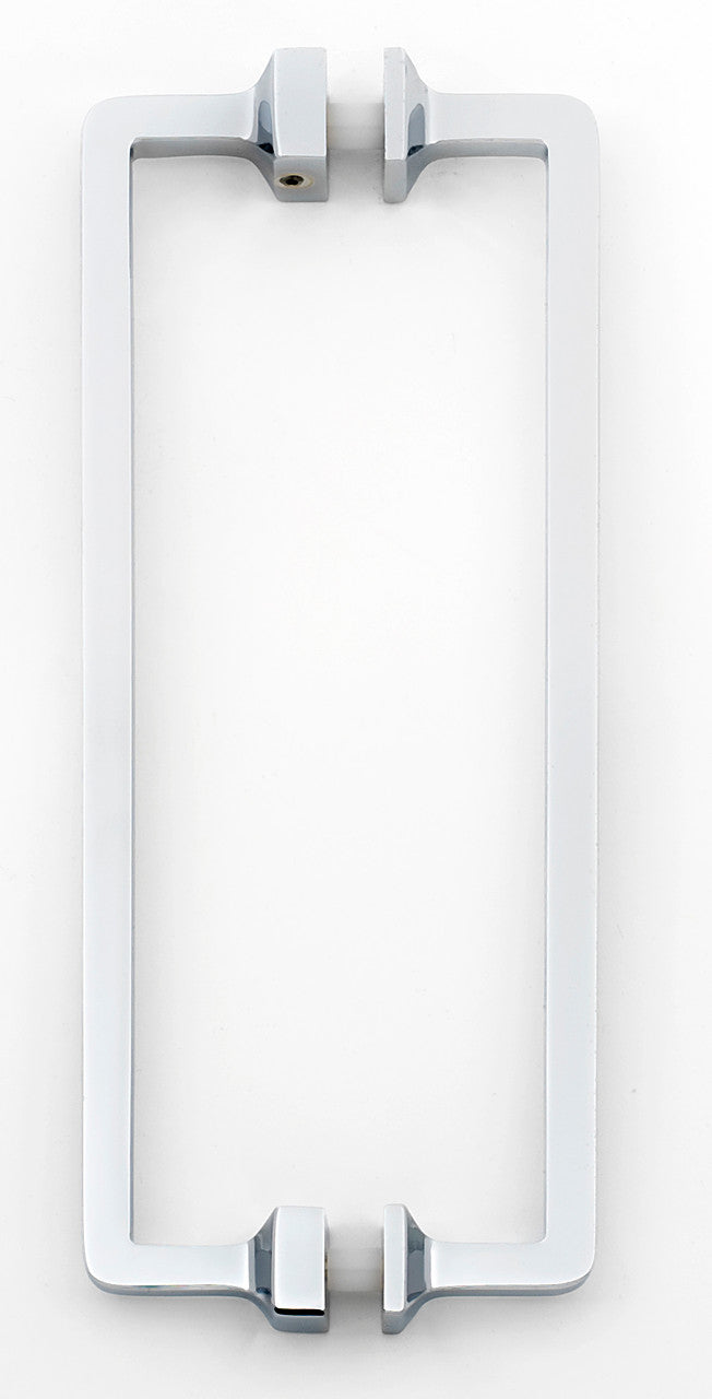 Alno G950-8-PC: 8" cc Millennium Back to Back Door Pulls - Polished Chrome