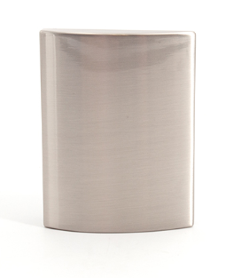 Sugatsune GH-360FP-SN: Glass Door Faceplate for Olympia Hinges - Satin Nickel