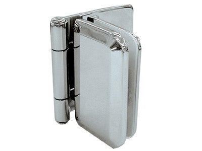 Sugatsune XL-GH03-48-0CR: 54mm Inset Glass Door Hinge - Mirror Stainless Steel