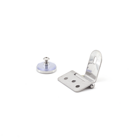 Sugatsune GH-34/0/S-P: Inset Glass Door Hinge - Stainless Steel