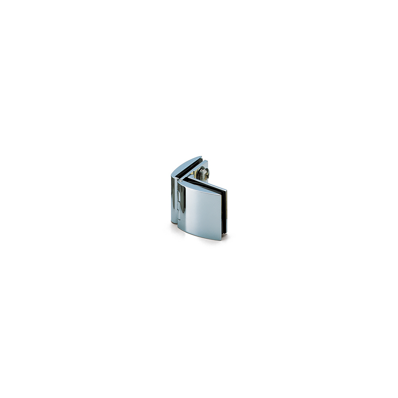 Sugatsune GH-450G/CR: Glass Door Hinge For Glass Frame w/o Catch - Polished Chrome
