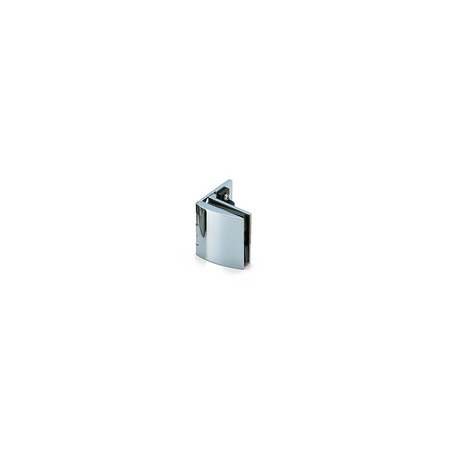 Sugatsune GH-450/CR: Inset Glass Door Hinge w/Catch - Polished  Chrome