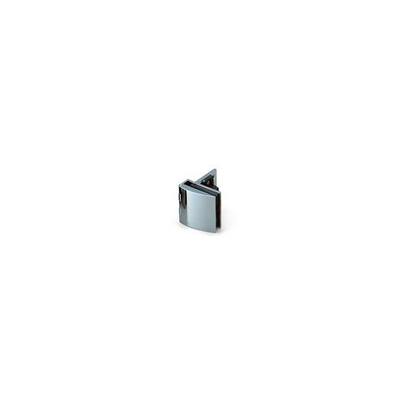 Sugatsune GH-456C/CR: 45mm Overlay Glass Door Hinge w/Catch - Polished Chrome