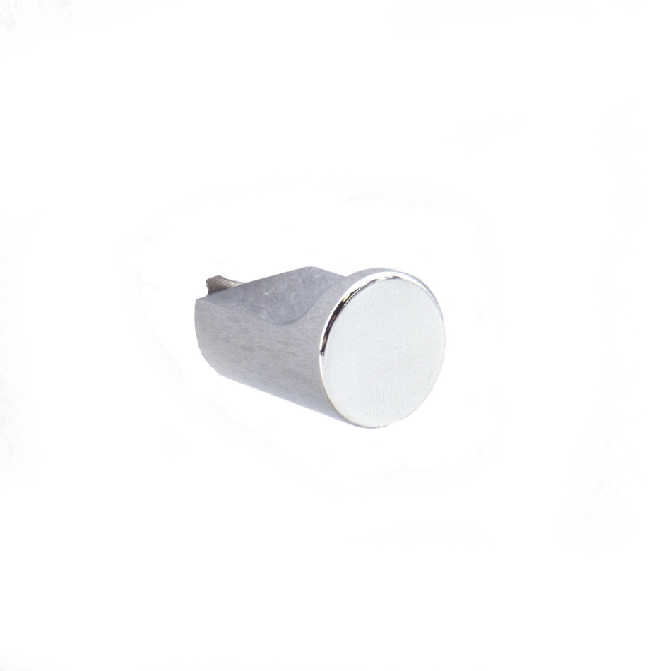 Sugatsune GLA-16/CR: 5/8" Cylinder Cabinet Knob - Polished  Chrome