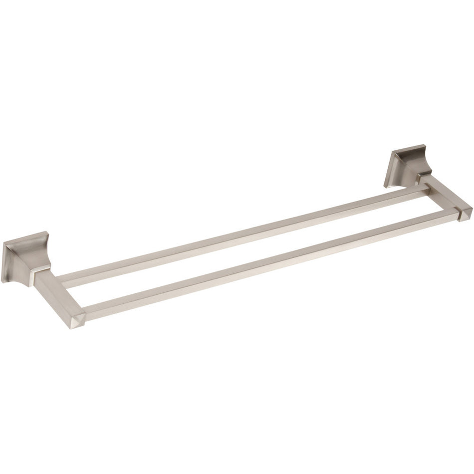 Atlas GRADTB600-BRN: 21-1/2" cc Gratitude Double Towel Bar - Brushed Nickel