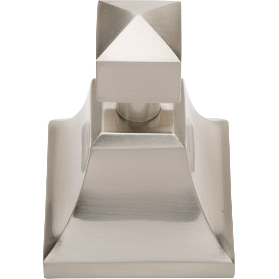 Atlas GRASH-BRN: Gratitude Single Wall Hook - Brushed Nickel