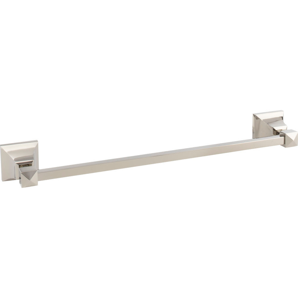 Atlas GRATB450-PN: 15-3/8" cc Gratitude Single Towel Bar - Polished Nickel