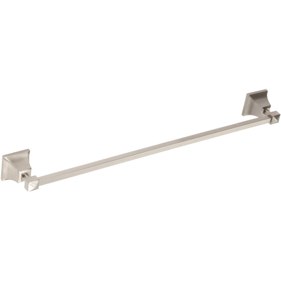 Atlas GRATB600-BRN: 21-1/2" cc Gratitude Single Towel Bar - Brushed Nickel