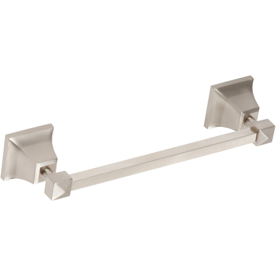 Atlas GRATR300-BRN: 9-3/4" cc Gratitude Single Towel Bar - Brushed Nickel