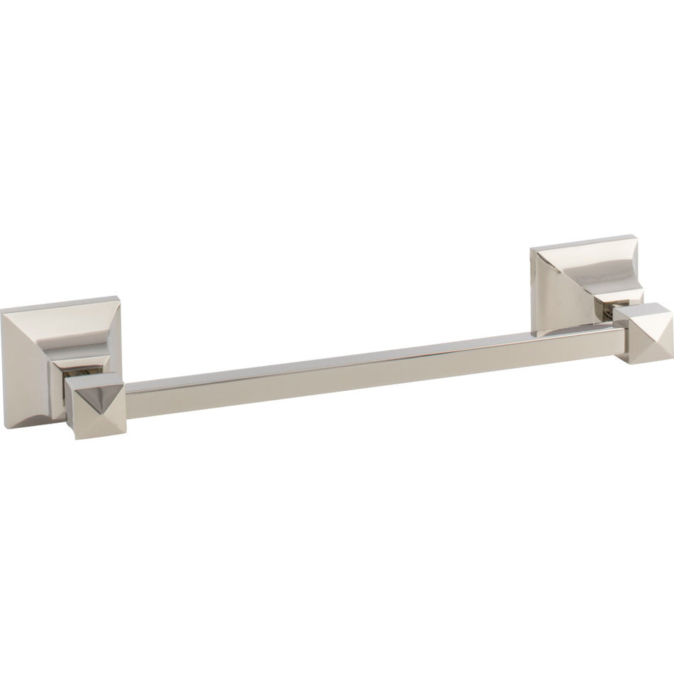 Atlas GRATR300-PN: 9-3/4" cc Gratitude Single Towel Bar - Polished Nickel