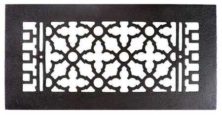 Acorn GRCBG: 16 x 8" Cast Iron Decorative Grille - Black
