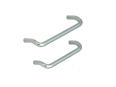 Sugatsune H-75-C-86: 80mm cc Offset Wire Cabinet Pull - Polished sSainless Steel