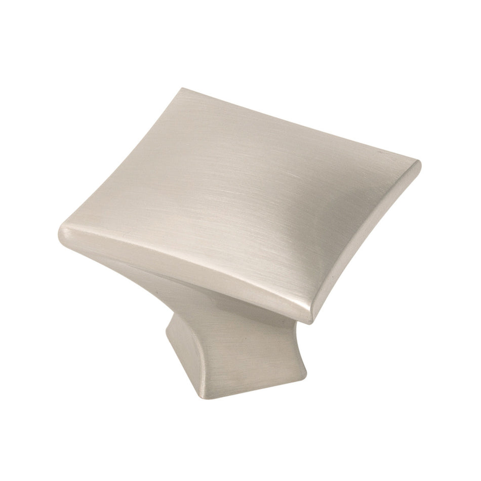 Hickory H076014-SN: 1-1/4" Twist Cabinet Knob - Satin Nickel
