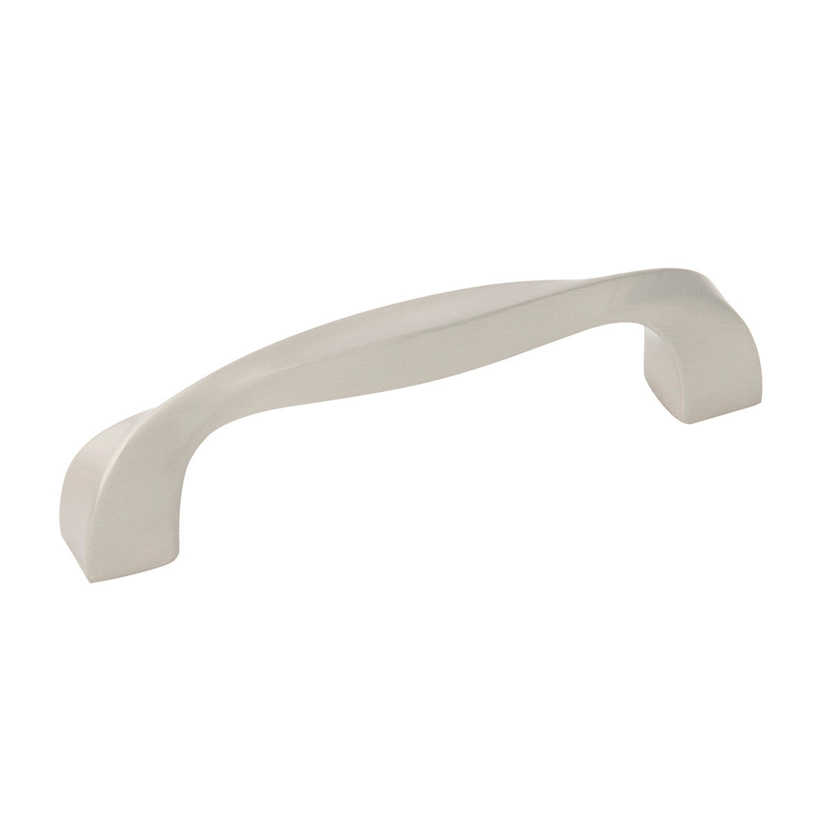 Hickory H076016-SN: 96mm cc Twist Cabinet Pull - Satin Nickel