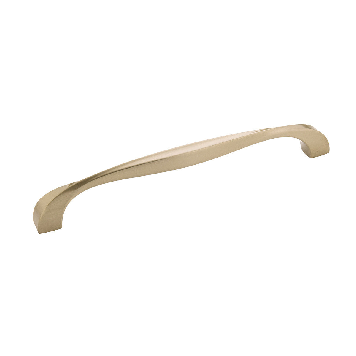 Hickory H076019-EGN: 192mm cc Twist Cabinet Pull - Elusive Golden Nickel