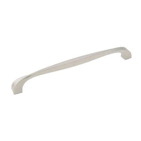 Hickory H076020-SN: 224mm cc Twist Cabinet Pull - Satin Nickel