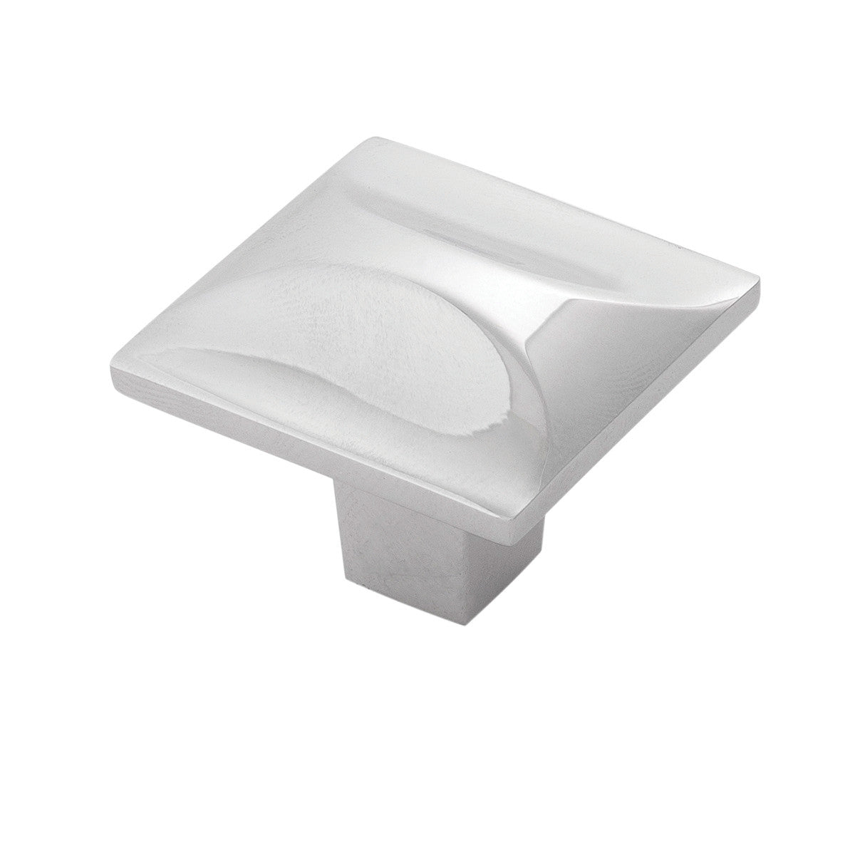 Hickory H076127-CH: 1-1/4" Crest Cabinet Knob - Polished Chrome