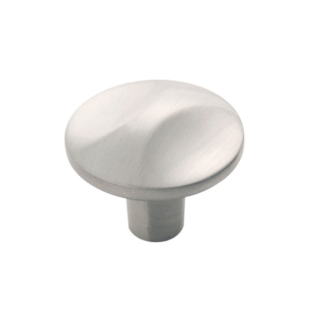 Hickory H076128-SN: 1-1/4" Crest Cabinet Knob - Satin Nickel