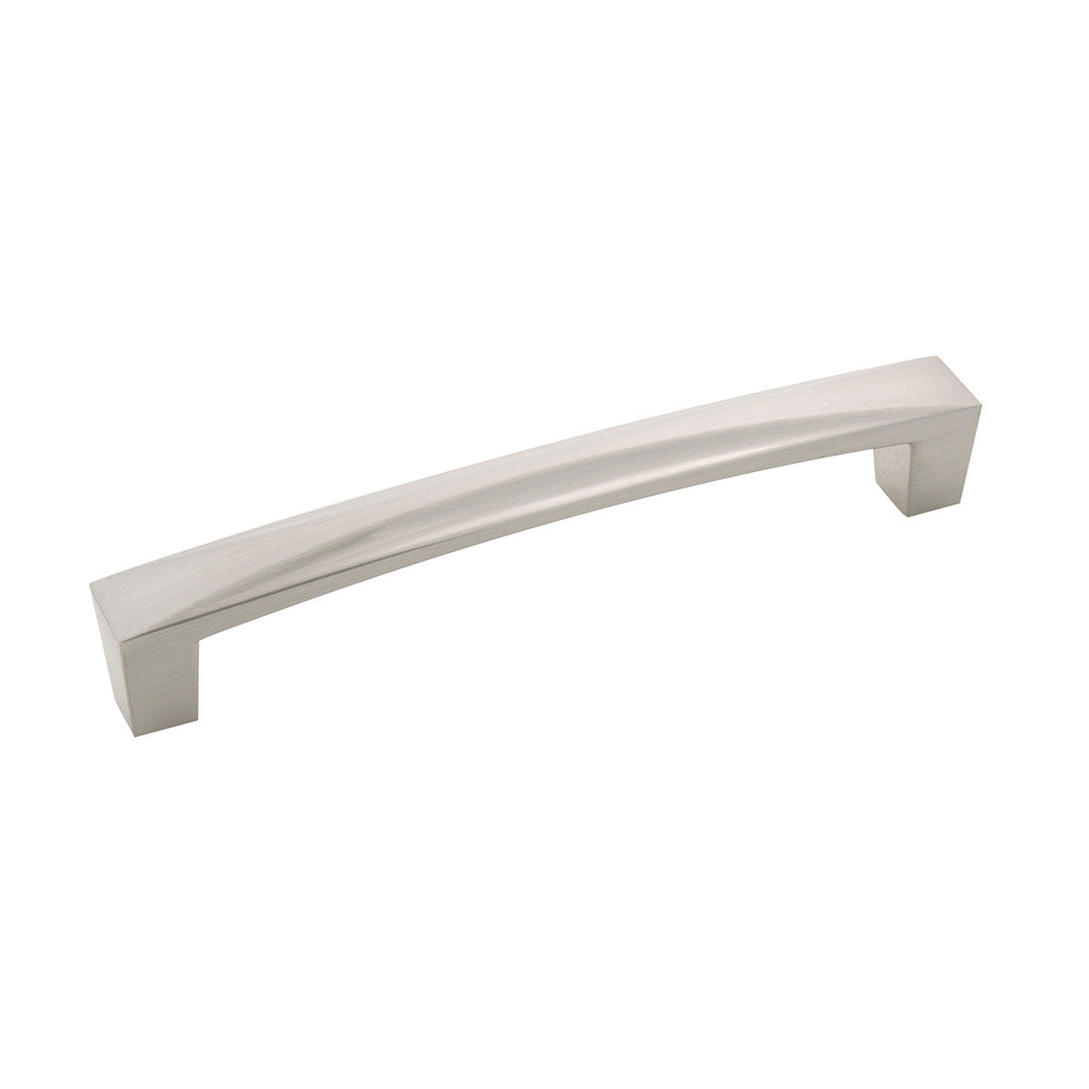 Hickory H076131-SN: 128mm cc Crest Cabinet Pull - Satin Nickel