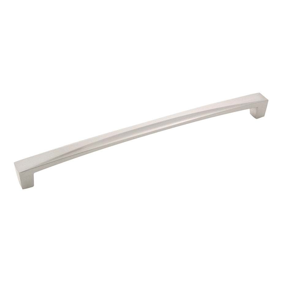 Hickory H076134-SN: 224mm cc Crest Cabinet Pull - Satin Nickel