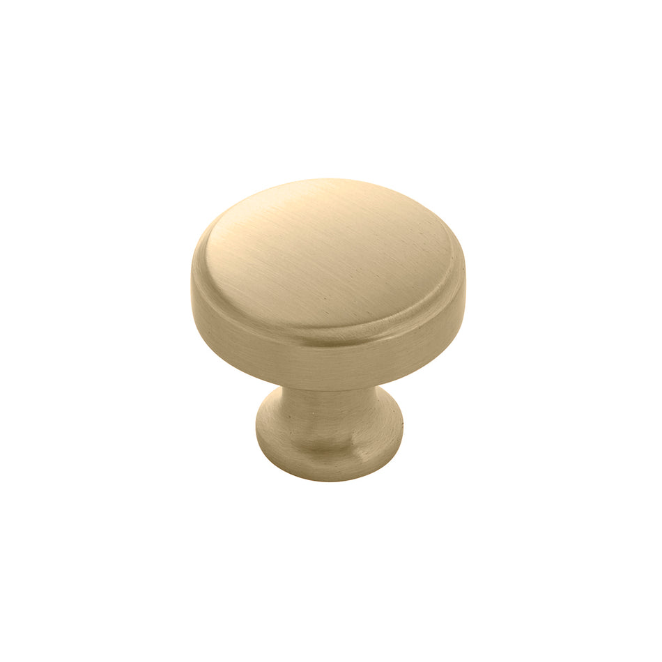 Hickory H077849CBZ: 1-1/4" Piper Mushroom Cabinet Knob - Champagne Bronze