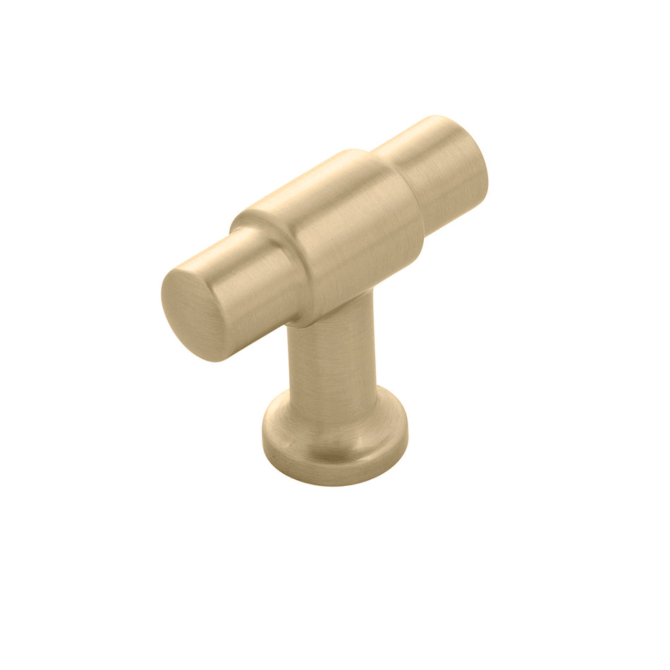 Hickory H077850CBZ: 1-5/8" Piper T-Bar Cabinet Knob - Champagne Bronze