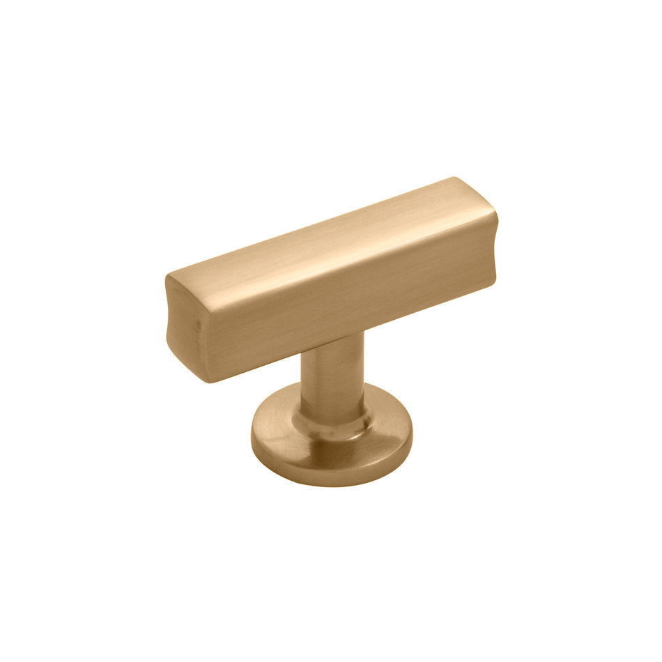 Hickory H077878CBZ: 1-15/16" Woodward T-Bar Cabinet Knob - Champagne Bronze