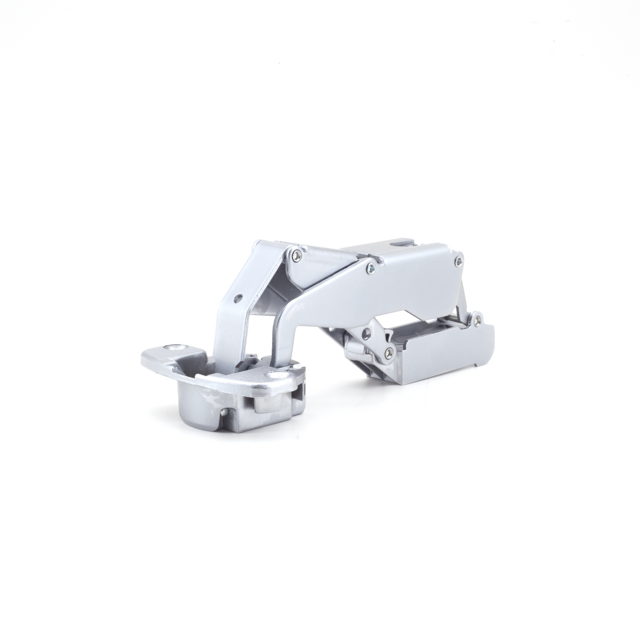 Sugatsune H160-34/18: 18mm Overlay Concealed Hinge (free-swinging) - Satin Chrome