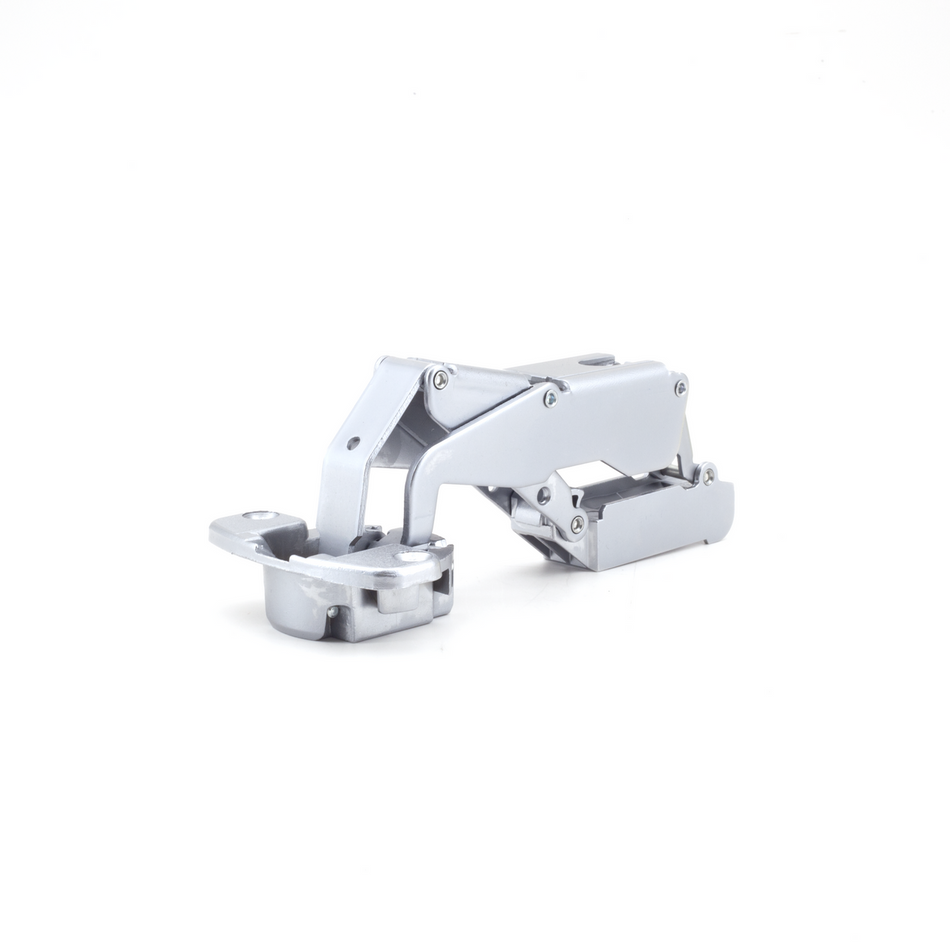 Sugatsune H160-34/18: 18mm Overlay Concealed Hinge (free-swinging) - Satin Chrome
