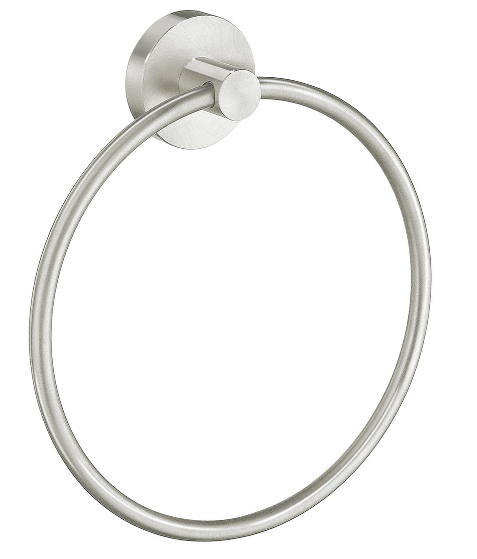 Smedbo H344N: Home Towel Ring - Brushed Nickel