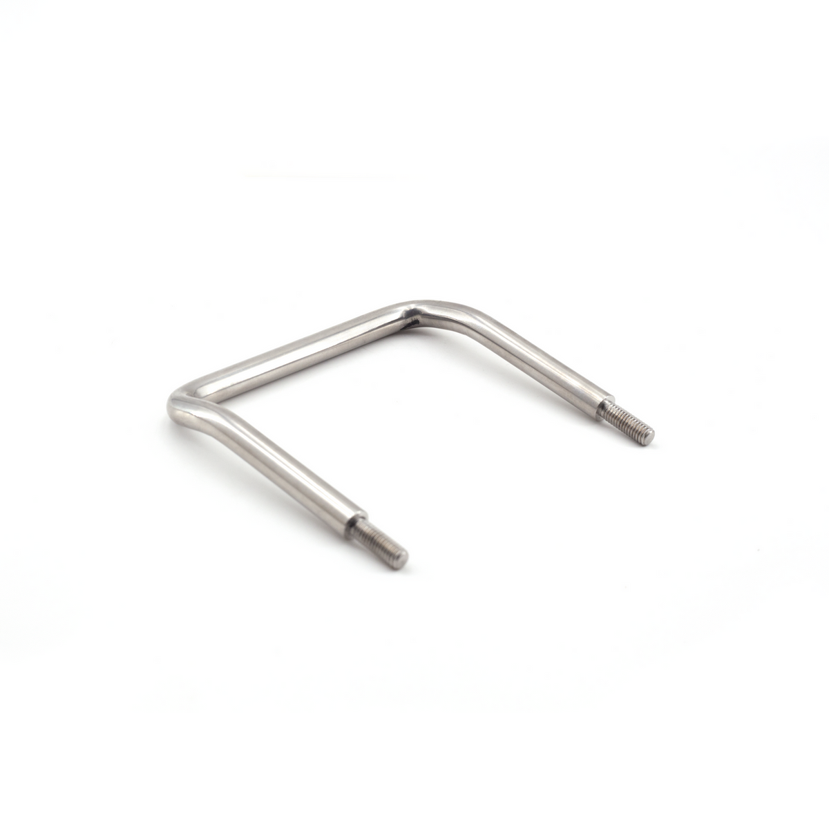 Sugatsune H-75-BL-100: 100mm cc Offset Wire Cabinet Pull - Mirror Stainless Steel