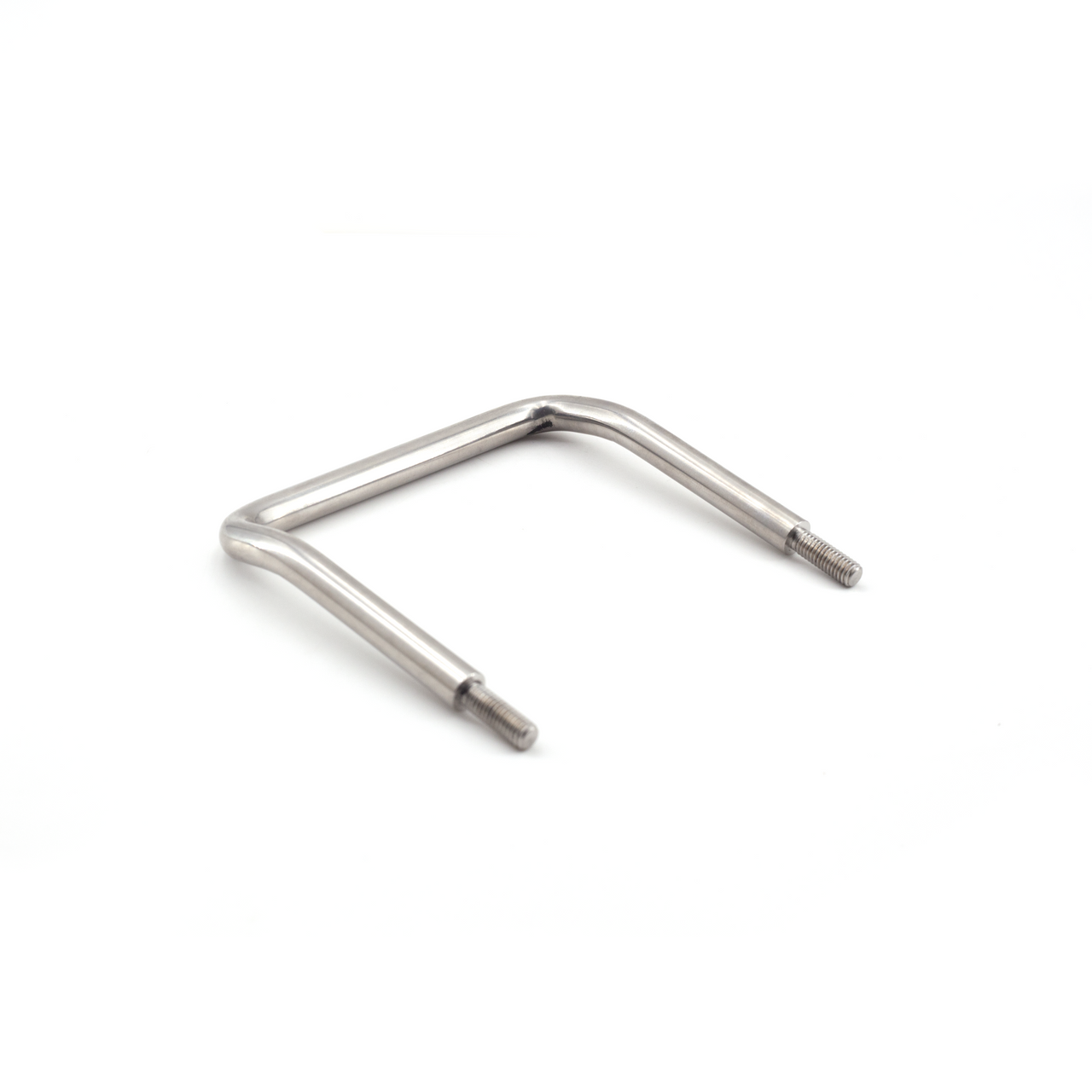 Sugatsune H-75-BL-100: 100mm cc Offset Wire Cabinet Pull - Mirror Stainless Steel