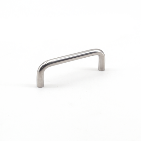Sugatsune H-42-C-8: 100mm cc Wire Cabinet Pull - Mirror Stainless Steel
