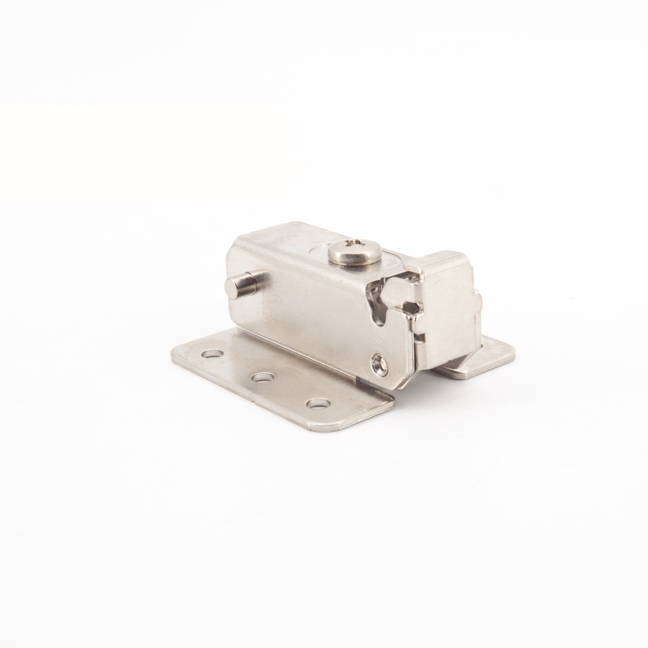 Sugatsune H95TMZ: 68mm Concealed Clip-on Hinge Mounting Plate - Nickel