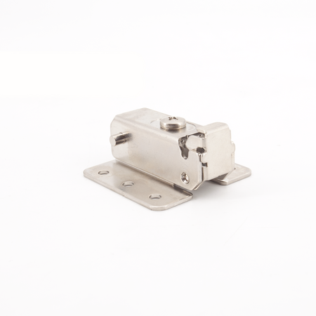Sugatsune H95TMZ: 68mm Concealed Clip-on Hinge Mounting Plate - Nickel