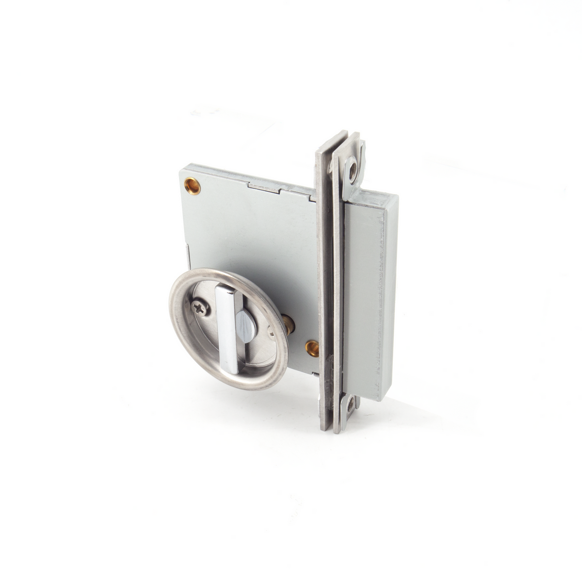Sugatsune HC-30: Thumb Turn Sliding Door Latch Mechanism - Satin Stainless Steel