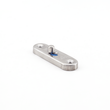 Sugatsune HC-65: Surface Mount Sliding Door Latch - Satin Stainless Steel
