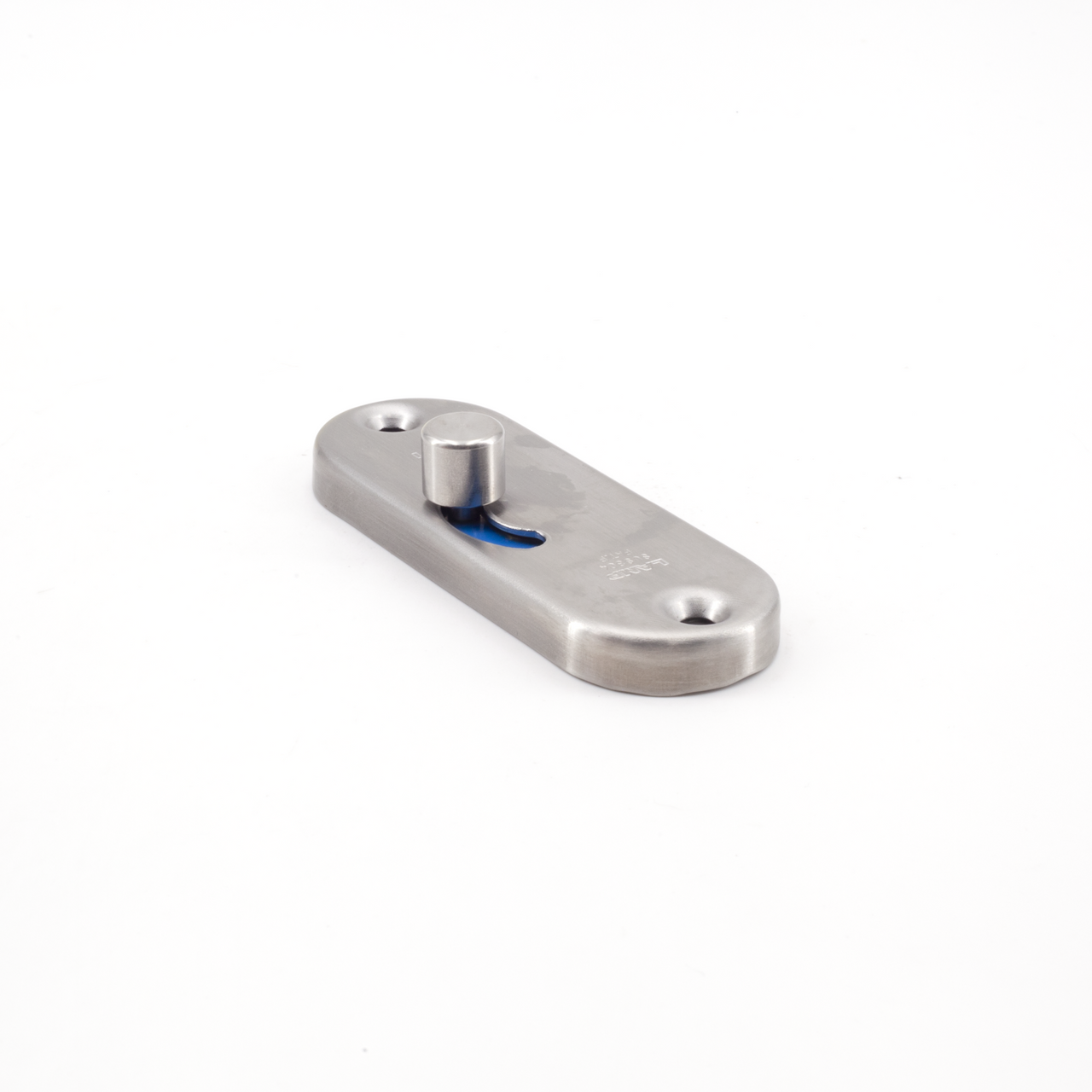 Sugatsune HC-85-S: Slide Knob Sliding Door Latch w/Indicator - Satin Stainless Steel