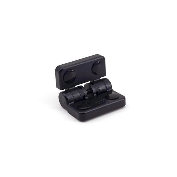 Sugatsune HG-YJ50BL: 50mm Detent Hinge - Black Plastic