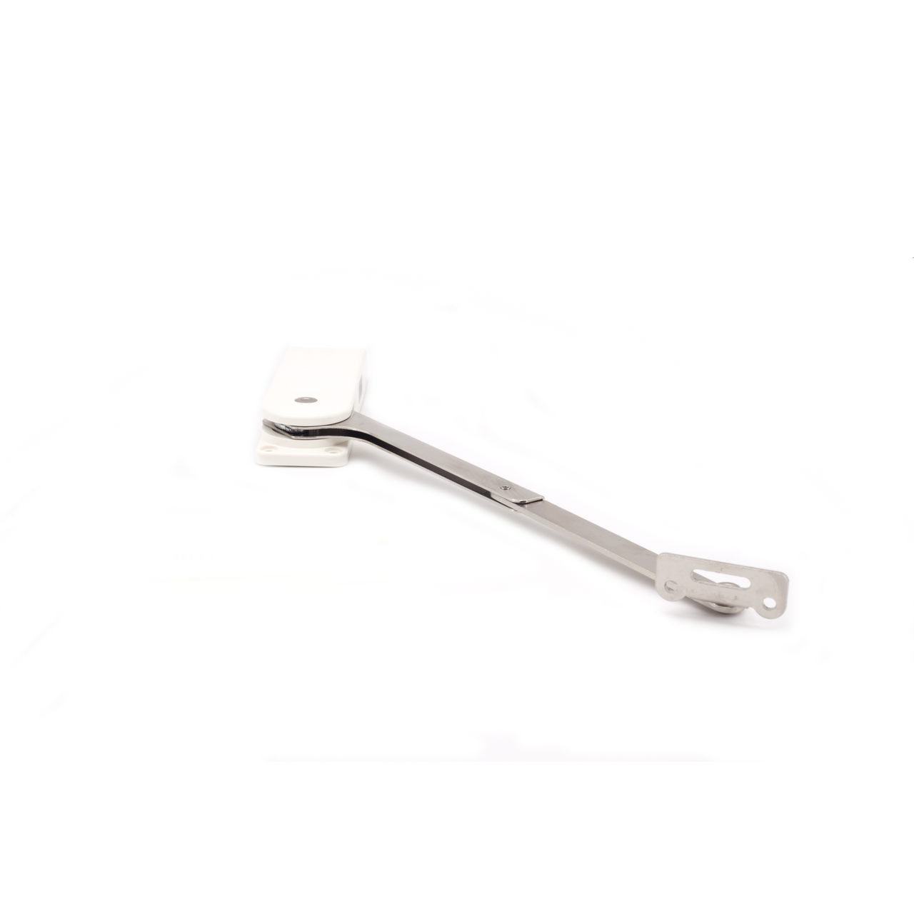 Sugatsune HDS-10S-MR/WHT: Medium Duty Self Close Lid Stay (right) - White