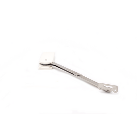 Sugatsune HDS-10S-MR/WHT: Medium Duty Self Close Lid Stay (right) - White