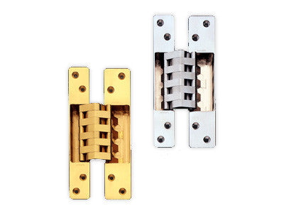 Sugatsune HES-3038BK/SC: 7 x 3-1/2" Concealed Hinge - Satin Chrome