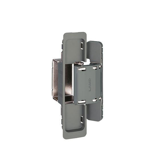 Sugatsune HES2S-140-A125-DGR: Surface Mount Concealed Door Hinge - Dark Grey