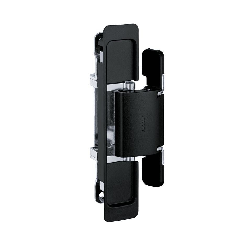 Sugatsune HES2S-150-A110-BL: Surface Mount Concealed Door Hinge - Black