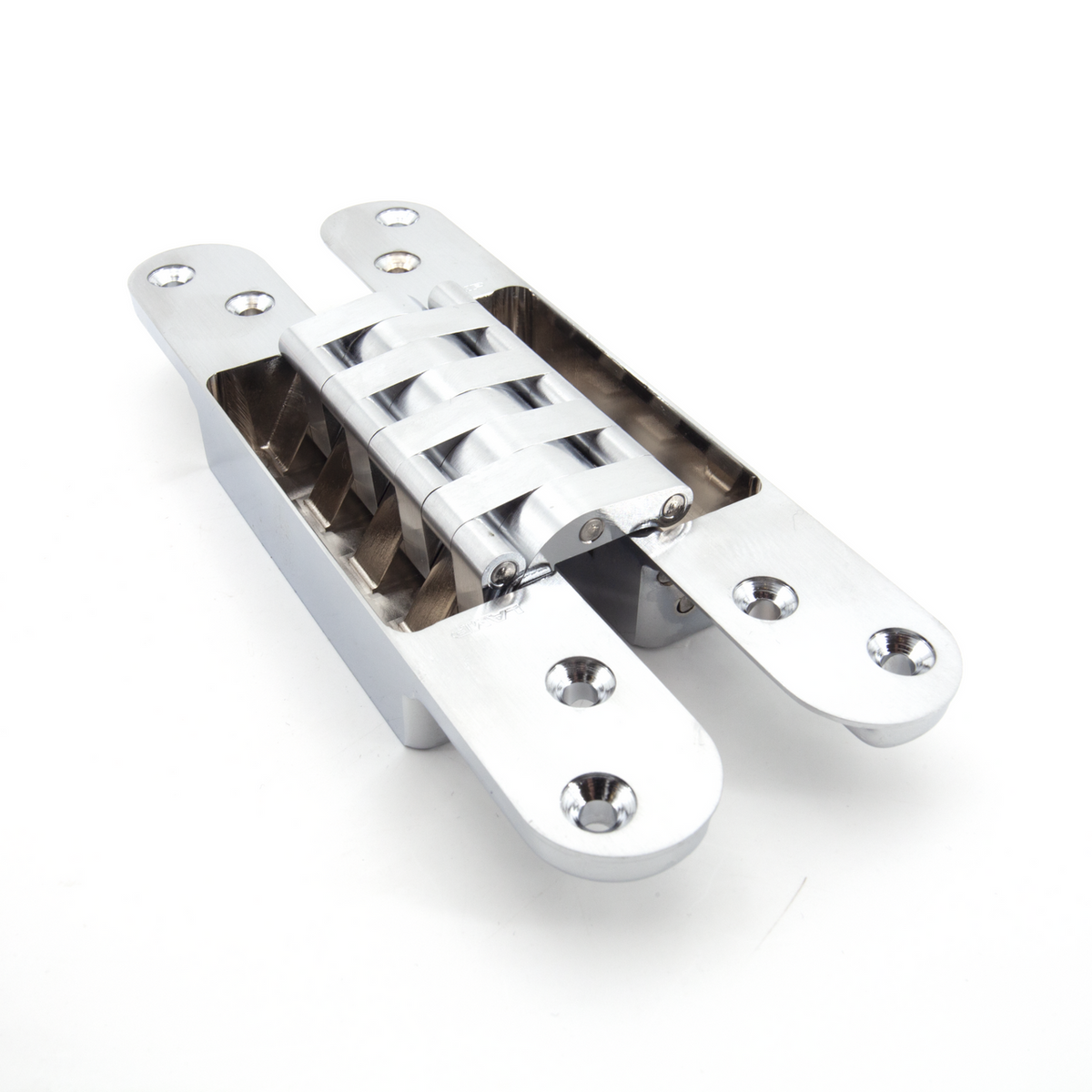 Sugatsune HES-3030BR/SC: 7 x 74mm cc Concealed Hinge - Satin Chrome