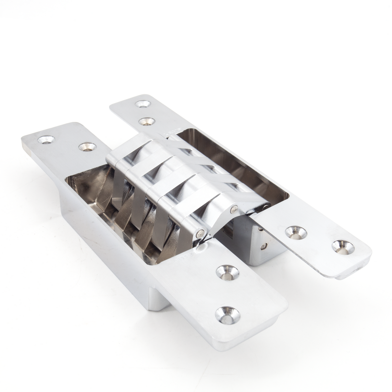 Sugatsune HES-3038BK/SC: 7 x 3-1/2" Concealed Hinge - Satin Chrome