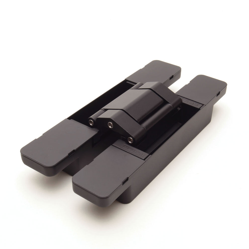 Sugatsune HES3D-E190BL-UL: 190mm 3-Way Adjustable Concealed Door Hinge - Black