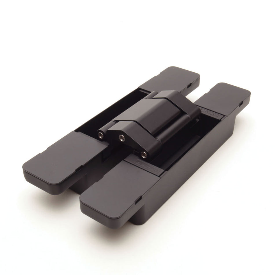 Sugatsune HES3D-E190BL-UL: 190mm 3-Way Adjustable Concealed Door Hinge - Black