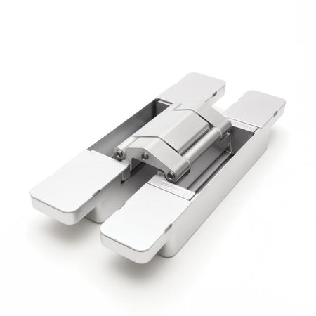 Sugatsune HES3D-E190DC-UL: 190mm 3-Way Adjustable Concealed Door Hinge - Dull Chrome